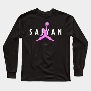 Saiyan Rose Jumpman Long Sleeve T-Shirt